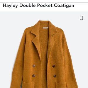 Stitch Fix Pink Clover Hayley Double Pocket Coatigan